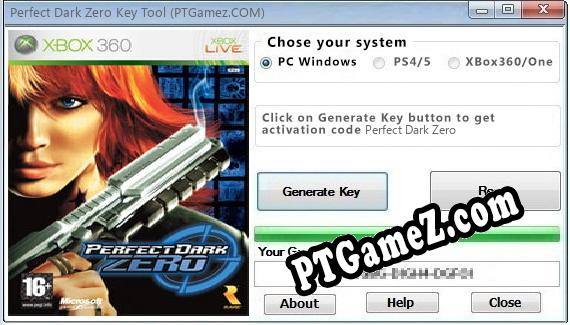 gerador de chaves Perfect Dark Zero » PTGamez.com torrent jogos