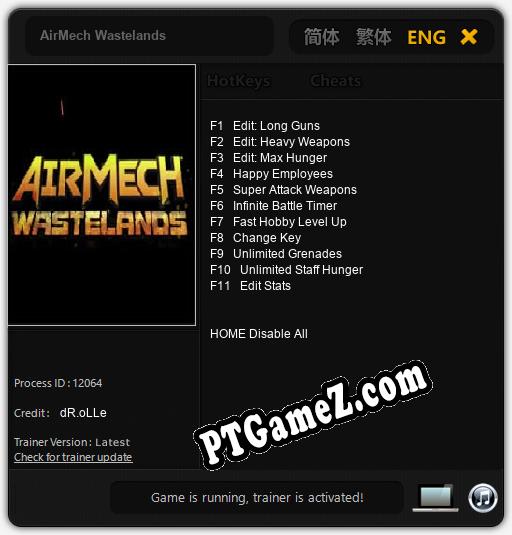 AirMech Wastelands: Cheats, Trainer +11 [dR.oLLe]