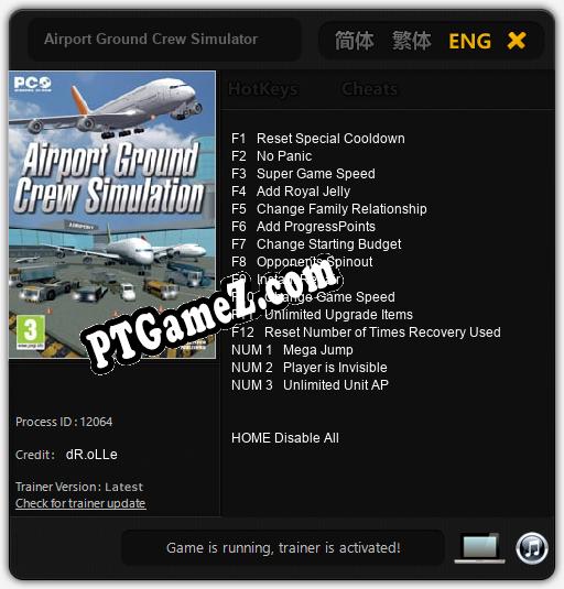 Airport Ground Crew Simulator: Treinador (V1.0.49)