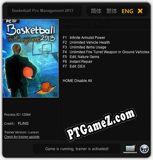 Basketball Pro Management 2013: Treinador (V1.0.22)