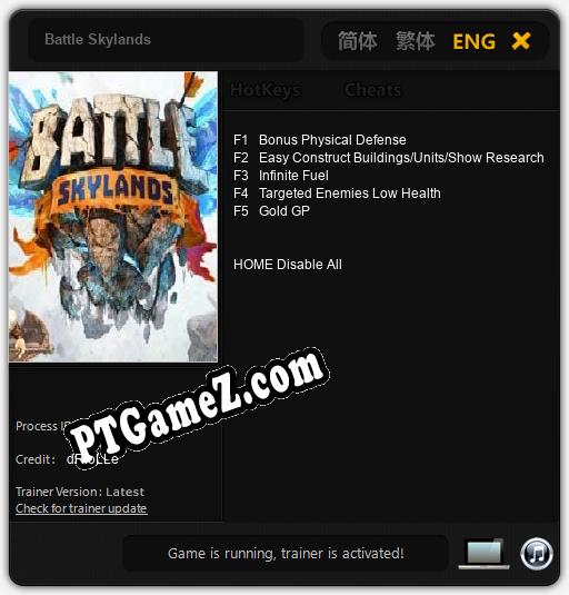 Battle Skylands: Cheats, Trainer +5 [dR.oLLe]