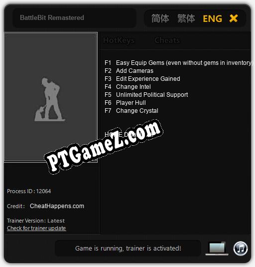 Treinador liberado para BattleBit Remastered [v1.0.3]