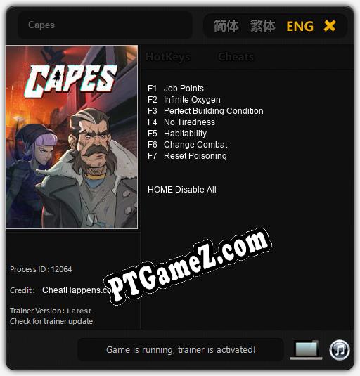 Treinador liberado para Capes [v1.0.9]