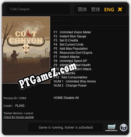 Colt Canyon: Treinador (V1.0.14)