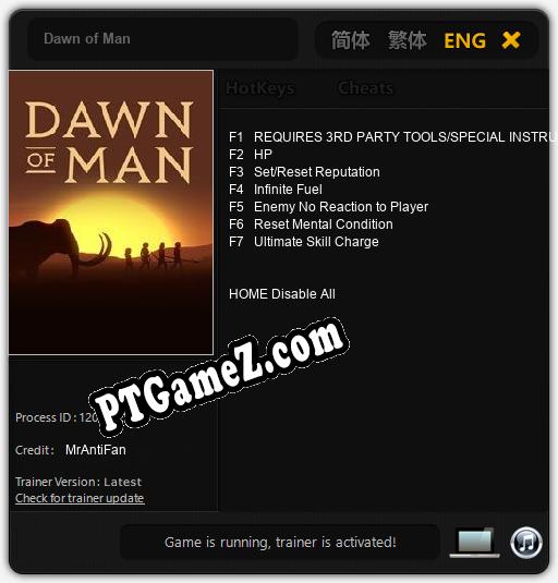 Dawn of Man: Cheats, Trainer +7 [MrAntiFan]