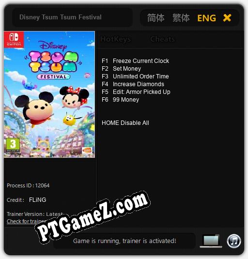 Disney Tsum Tsum Festival: Trainer +6 [v1.8]