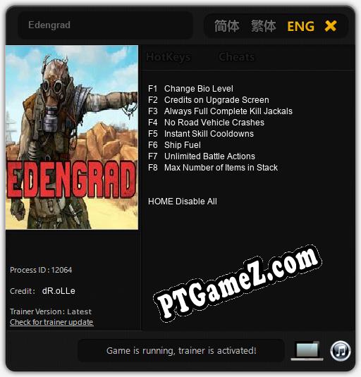Edengrad: Treinador (V1.0.15)