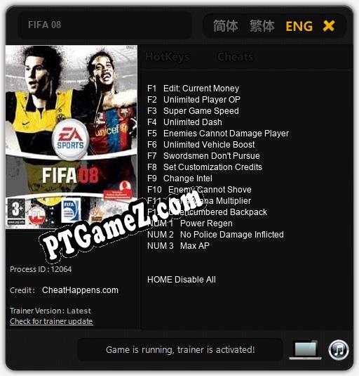 FIFA 08: Treinador (V1.0.77)