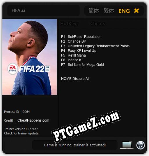 FIFA 22: Treinador (V1.0.47)
