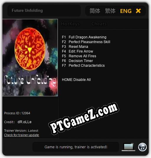 Future Unfolding: Treinador (V1.0.30)