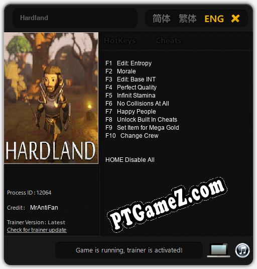 Hardland: Treinador (V1.0.14)