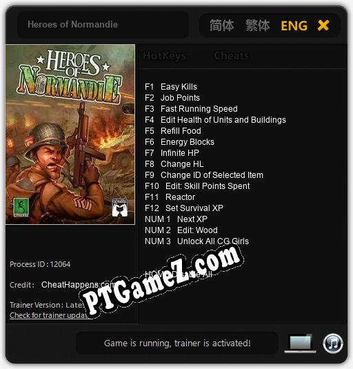 Heroes of Normandie: Trainer +15 [v1.8]