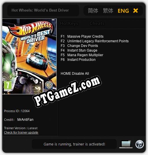 Hot Wheels: World’s Best Driver: Treinador (V1.0.34)