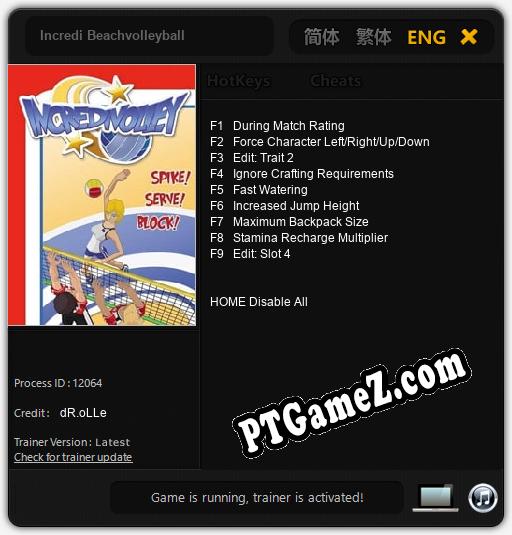 Incredi Beachvolleyball: Treinador (V1.0.33)