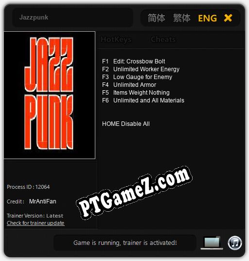 Jazzpunk: Treinador (V1.0.9)