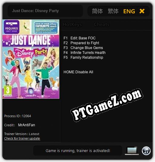 Just Dance: Disney Party: Treinador (V1.0.81)