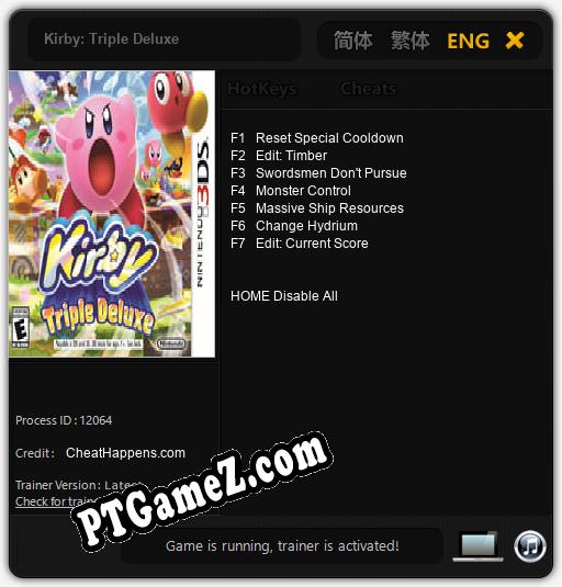 Kirby: Triple Deluxe: Cheats, Trainer +7 [CheatHappens.com]