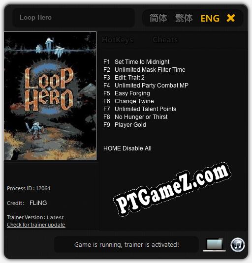 Treinador liberado para Loop Hero [v1.0.6]