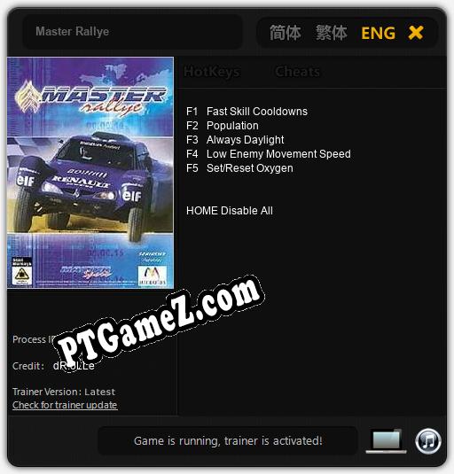 Master Rallye: Treinador (V1.0.84)