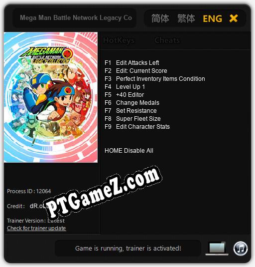 Mega Man Battle Network Legacy Collection: Trainer +9 [v1.4]