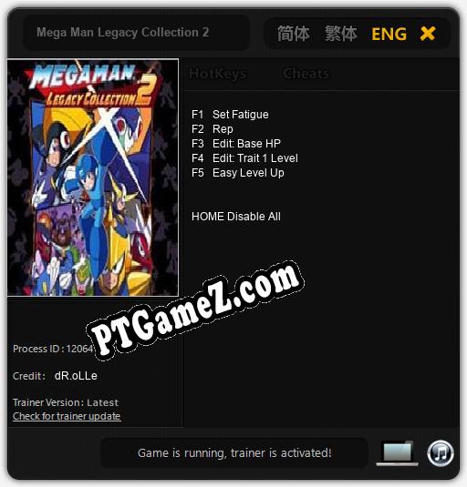 Mega Man Legacy Collection 2: Cheats, Trainer +5 [dR.oLLe]