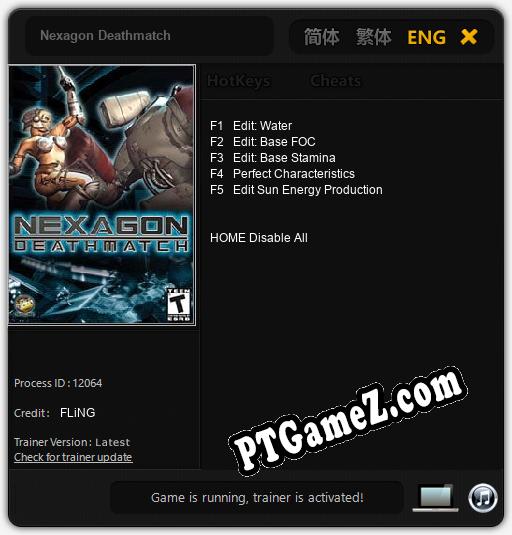 Nexagon Deathmatch: Treinador (V1.0.91)