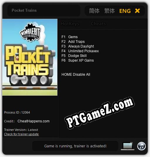 Pocket Trains: Treinador (V1.0.97)