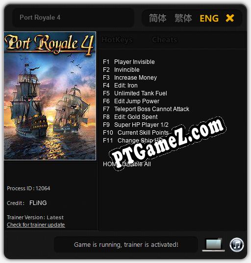 Port Royale 4: Treinador (V1.0.91)