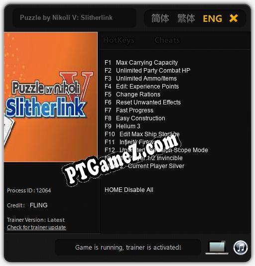 Puzzle by Nikoli V: Slitherlink: Cheats, Trainer +14 [FLiNG]