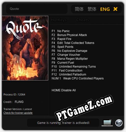 Quote: Treinador (V1.0.83)
