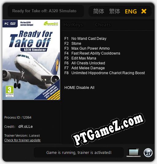 Ready for Take off: A320 Simulator: Treinador (V1.0.83)