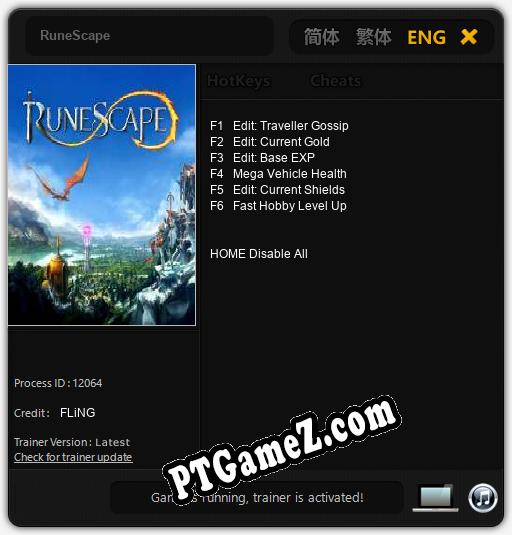 RuneScape: Cheats, Trainer +6 [FLiNG]