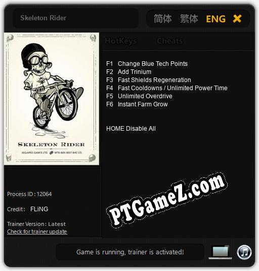 Skeleton Rider: Treinador (V1.0.65)