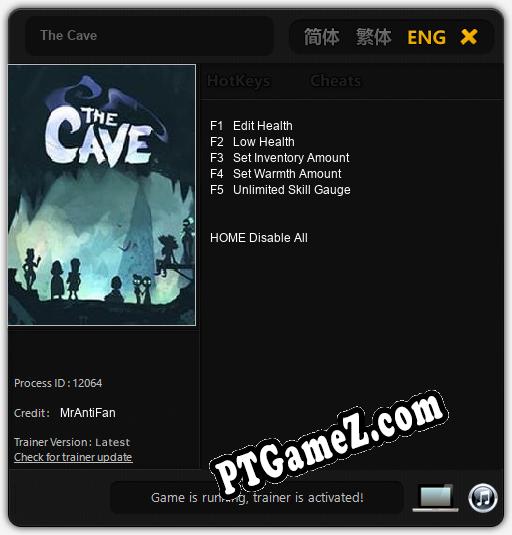 The Cave: Treinador (V1.0.23)