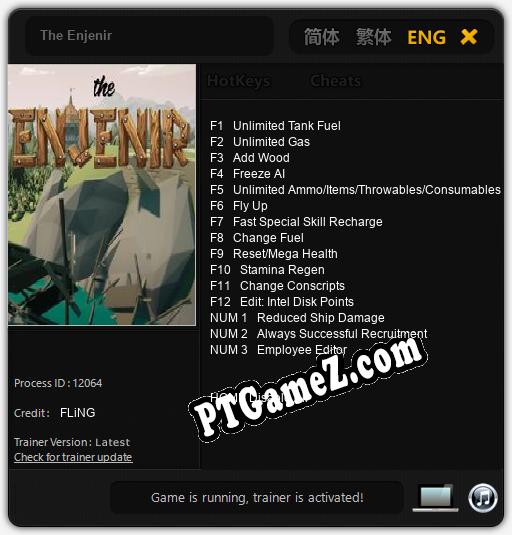 The Enjenir: Treinador (V1.0.15)