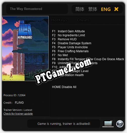 The Way Remastered: Treinador (V1.0.75)