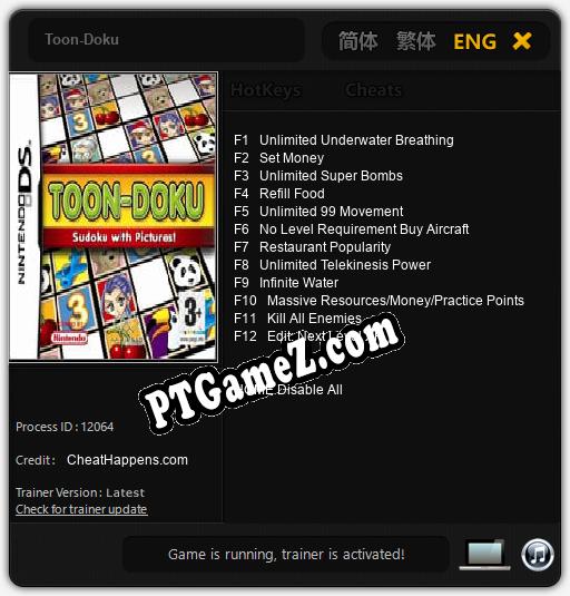 Toon-Doku: Treinador (V1.0.51)