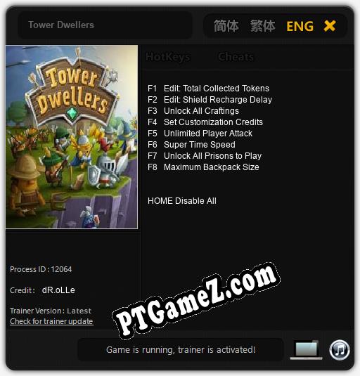Tower Dwellers: Treinador (V1.0.3)