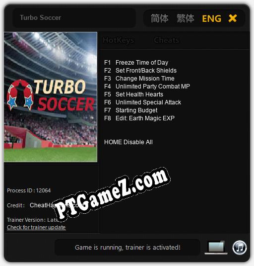 Turbo Soccer: Treinador (V1.0.45)