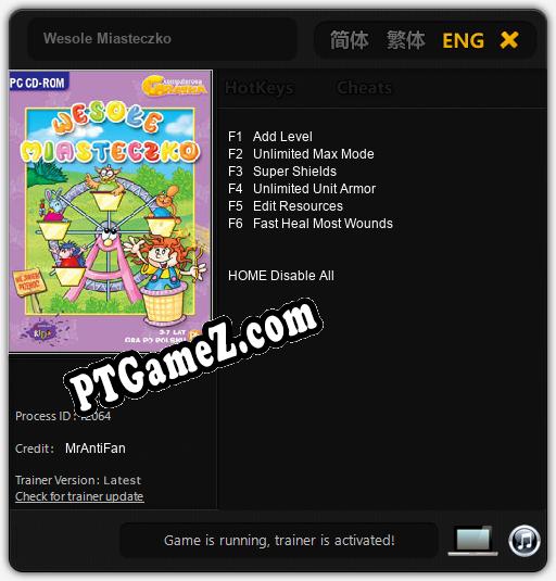 Wesole Miasteczko: Treinador (V1.0.83)