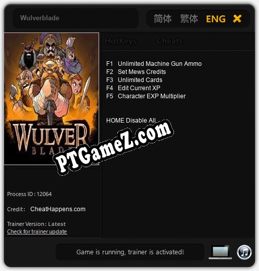 Wulverblade: Treinador (V1.0.53)